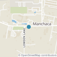 Map location of 12301 Lowden Lane, Manchaca, TX 78652