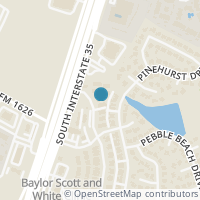 Map location of 10819 Crown Colony Dr #21, Austin TX 78747