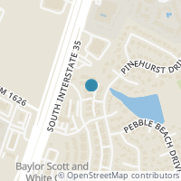 Map location of 10819 Crown Colony Dr #23, Austin TX 78747