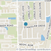 Map location of 1324 St Stanislaws Dr, Austin TX 78748