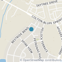Map location of 7720 Donnelley Drive, Austin, TX 78744
