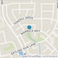 Map location of 2924 Warwick Way, Austin TX 78748