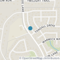 Map location of 12010 Yarbrough Drive, Austin, TX 78748