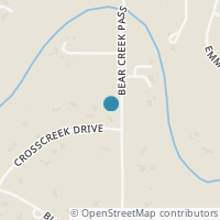 Map location of 14700 Crosscreek Drive, Austin, TX 78737