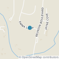 Map location of 664 Emma Loop, Austin TX 78737