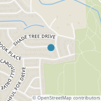 Map location of 707 Shiny Rock Drive, Austin, TX 78748