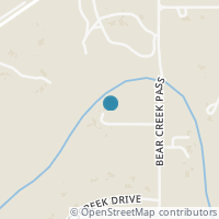 Map location of 8000 White Hawk Circle, Austin, TX 78737