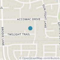 Map location of 3102 Twilight Trl, Austin TX 78748