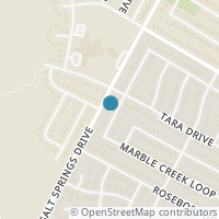 Map location of 7712 Marble Crest Drive, Austin, TX 78747