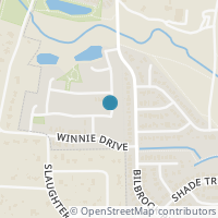 Map location of 1000 Winifred Dr, Austin TX 78748