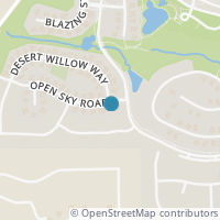 Map location of 145 Open Sky Road, Austin, TX 78737