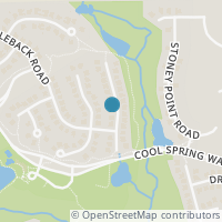 Map location of 203 Mountain Laurel Way, Austin TX 78737