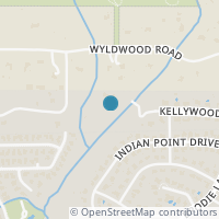 Map location of 3702 Kellywood Drive, Austin, TX 78739