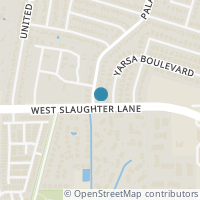 Map location of 9107 Palace Pkwy, Austin TX 78748