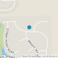 Map location of 381 Rocky Spot Drive, Austin, TX 78737
