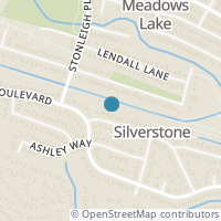 Map location of 4406 Silverstone Drive, Austin, TX 78744