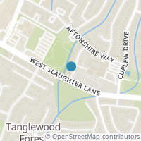 Map location of 9908 Brasher Drive #A, Austin, TX 78748