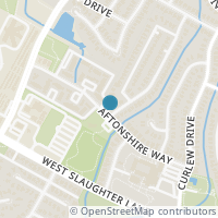 Map location of 9806 Nightjar Dr, Austin TX 78748