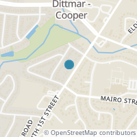 Map location of 8100 S 1St St, Austin TX 78748