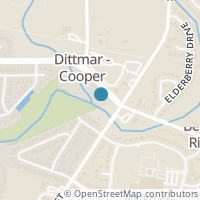 Map location of 629 W Dittmar Rd, Austin TX 78745