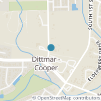 Map location of 7805 Cooper Ln #100, Austin TX 78745