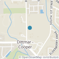 Map location of 7603 Cooper Lane, Austin, TX 78745