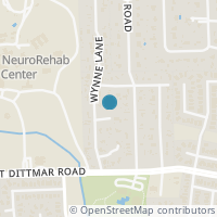Map location of 1102 Darvone Cir, Austin TX 78745