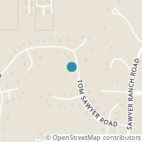Map location of 415 Tom Sawyer Road, Dripping Springs, TX 78620