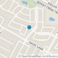 Map location of 8501 Brock Circle, Austin, TX 78745