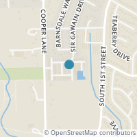 Map location of 610 Bernstein St #14, Austin TX 78745