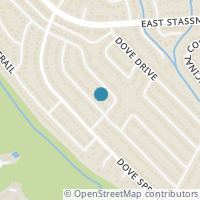 Map location of 2402 Dovehill Drive, Austin, TX 78744