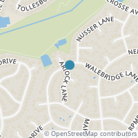 Map location of 6609 Walebridge Ln, Austin TX 78739