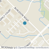 Map location of 7402 Southgate Ln, Austin TX 78744