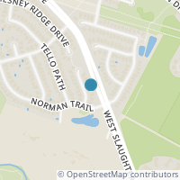 Map location of 4400 Chickasaw Court, Austin, TX 78749