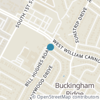 Map location of 6801 Greycloud Dr, Austin TX 78745