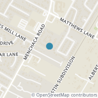 Map location of 7337 Menchaca Rd #3, Austin TX 78745