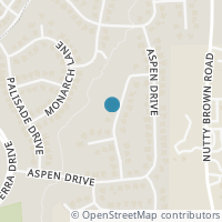 Map location of 191 Granite Ln, Austin TX 78737