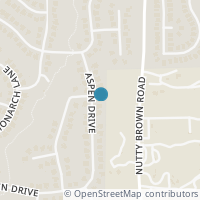 Map location of 530 Aspen Dr, Austin TX 78737