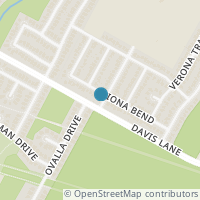 Map location of 4201 Iriona Bend, Austin, TX 78749