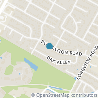 Map location of 3303 Plantation Road, Austin, TX 78745