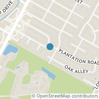 Map location of 3319 Plantation Road, Austin, TX 78745