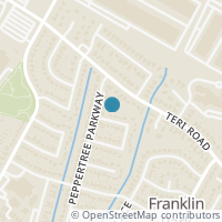 Map location of 2204 Palmera Cv, Austin TX 78744