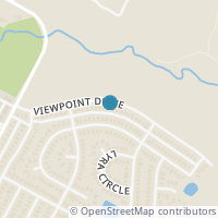 Map location of 5505 Viewpoint Drive, Austin, TX 78744