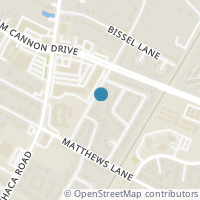 Map location of 7001 Cannonleague Dr, Austin TX 78745