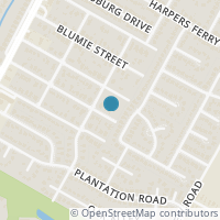 Map location of 3304 Dalton St, Austin TX 78745
