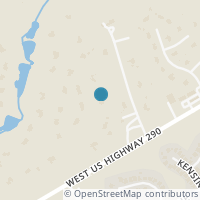 Map location of 500 Pemberton Way, Austin, TX 78737