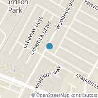 Map location of 1304 Spearson Lane, Austin, TX 78745