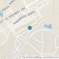 Map location of 181 Village Oak Dr, Austin TX 78737