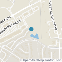 Map location of 338 Village Oak Dr, Austin TX 78737