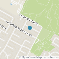 Map location of 3207 Barnsley Drive, Austin, TX 78745